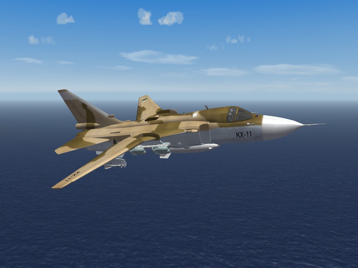 SF2 Su-24MK "Fencer-D" Algerian Air Force Skin & Ini Pack