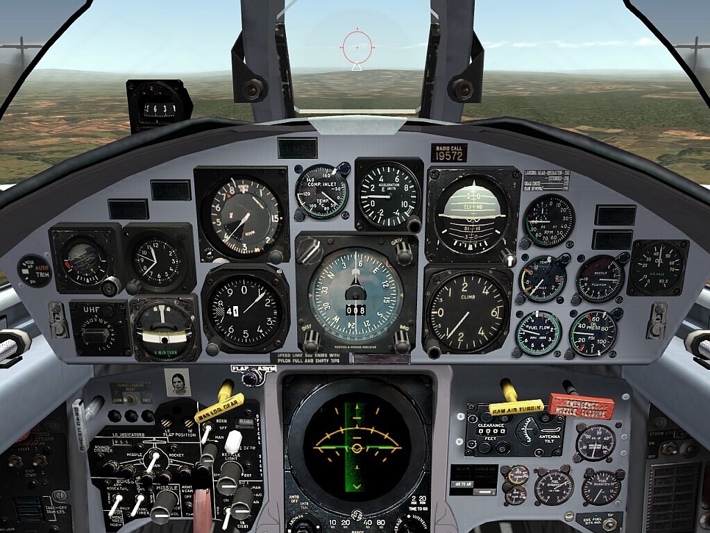 Alternative F-104 High Resolution Cockpit