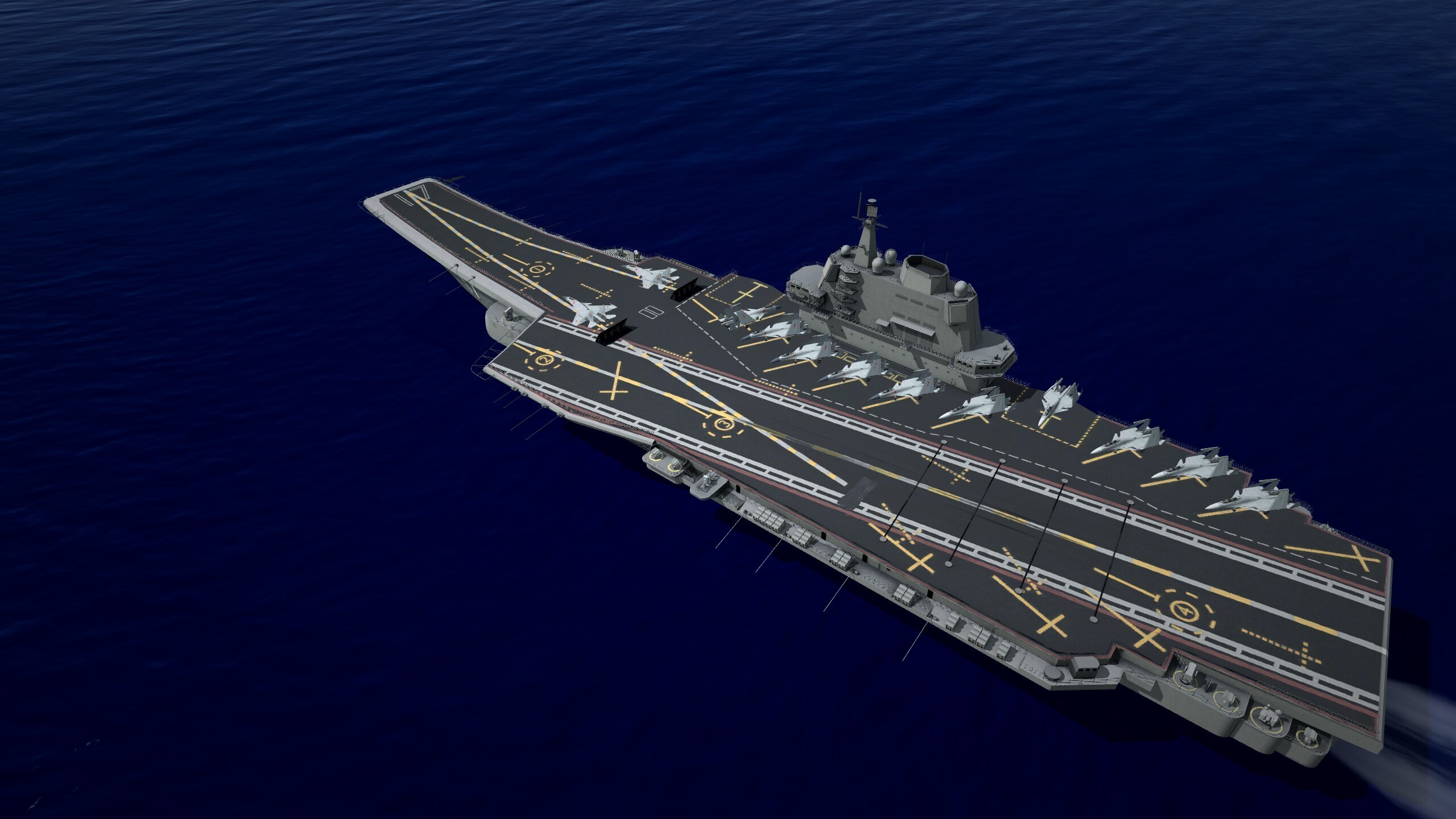 Chinese aircraft carrier Type 002 Shandong