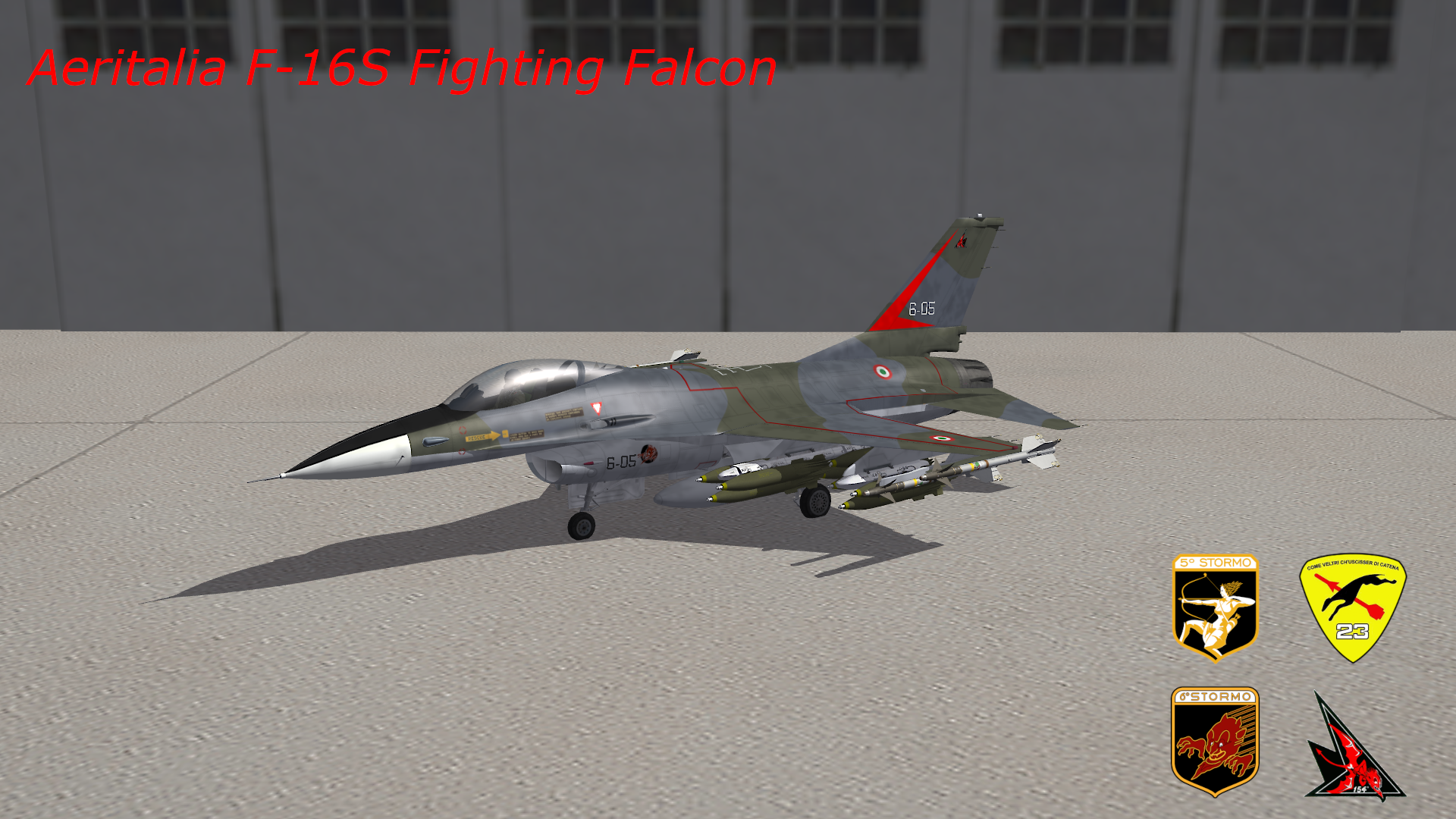 [Semi-Fictional] Aeritalia F-16S Falcon for STRIKE FIGHTERS 2 (Israel or Quad-Merged)