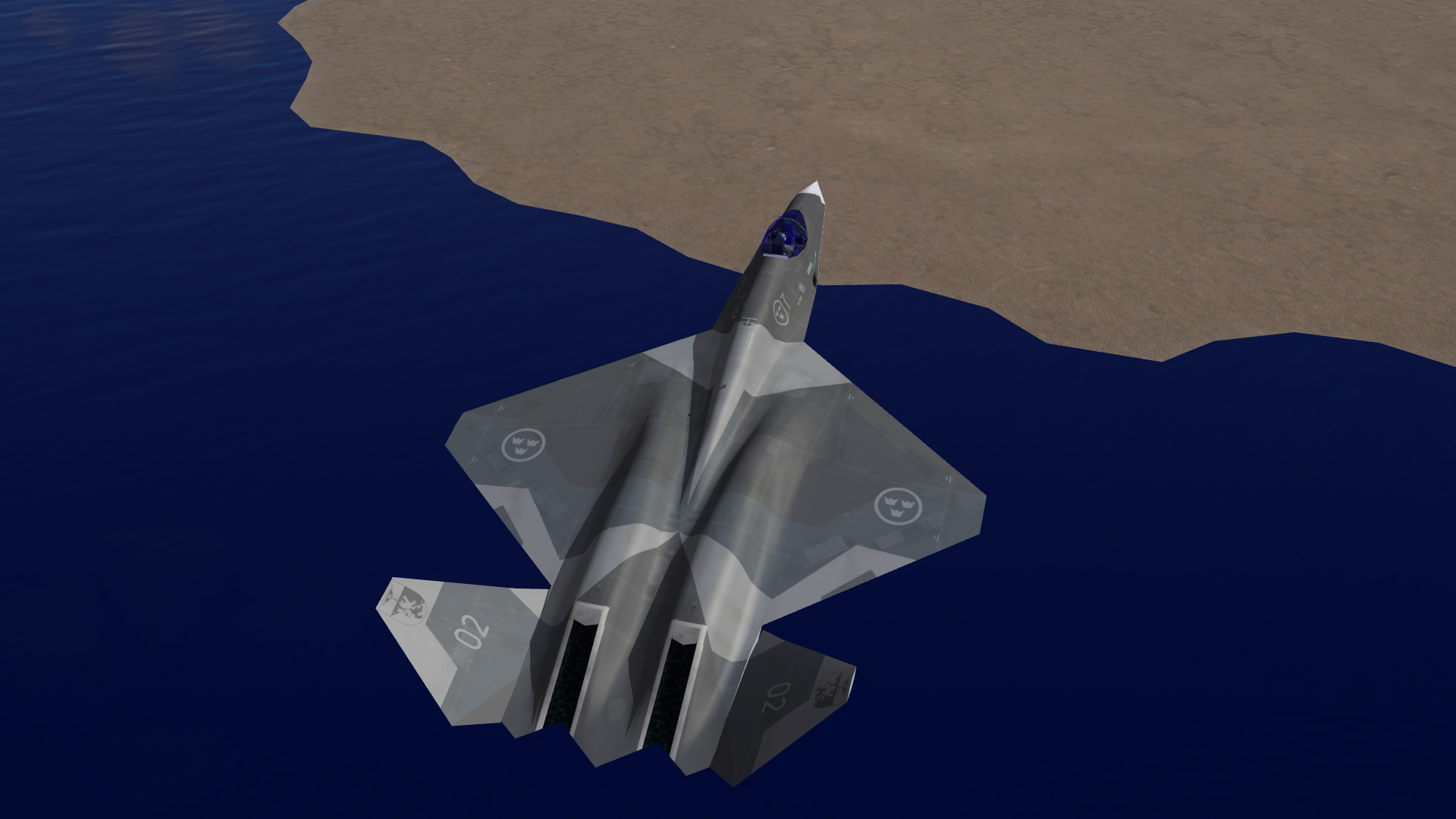 [Fictional] SAAB J-40 Vålnad for STRIKE FIGHTERS 2