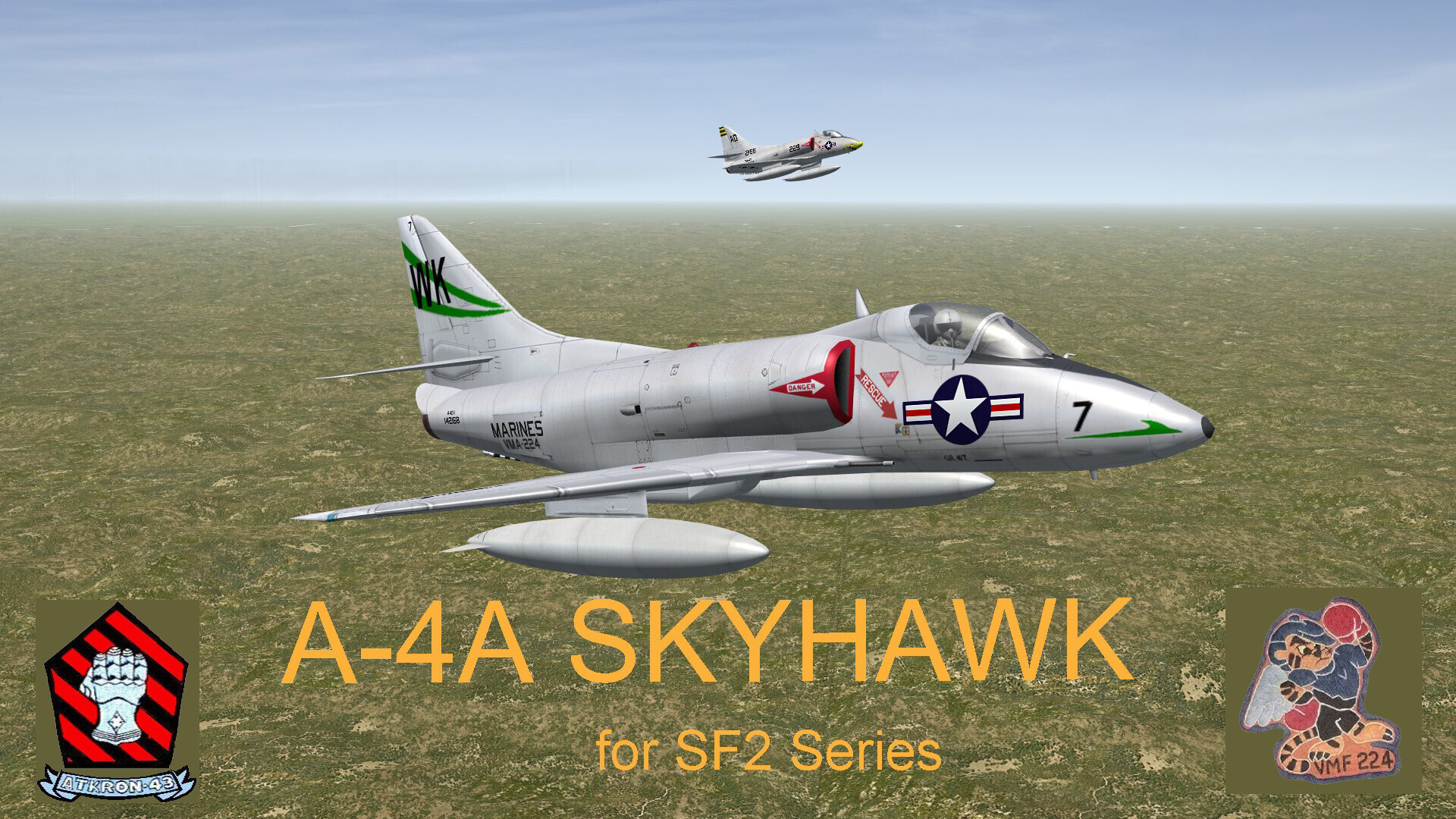 A4D-1 (A-4A) Skyhawk for SF2 Series