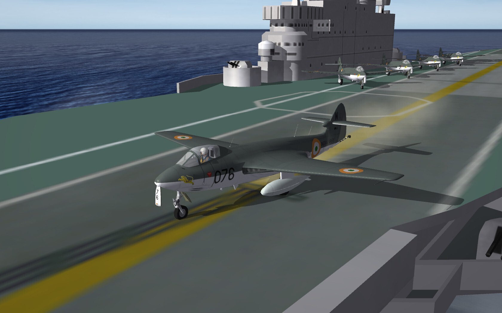 SeaHawk FGA.6/100/101 + INS Vikrant  combo