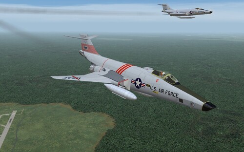 View the file USAF RF-101A  2 skins pack