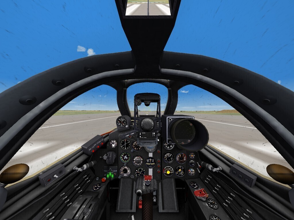 Mig-17 PF/PFU cockpit