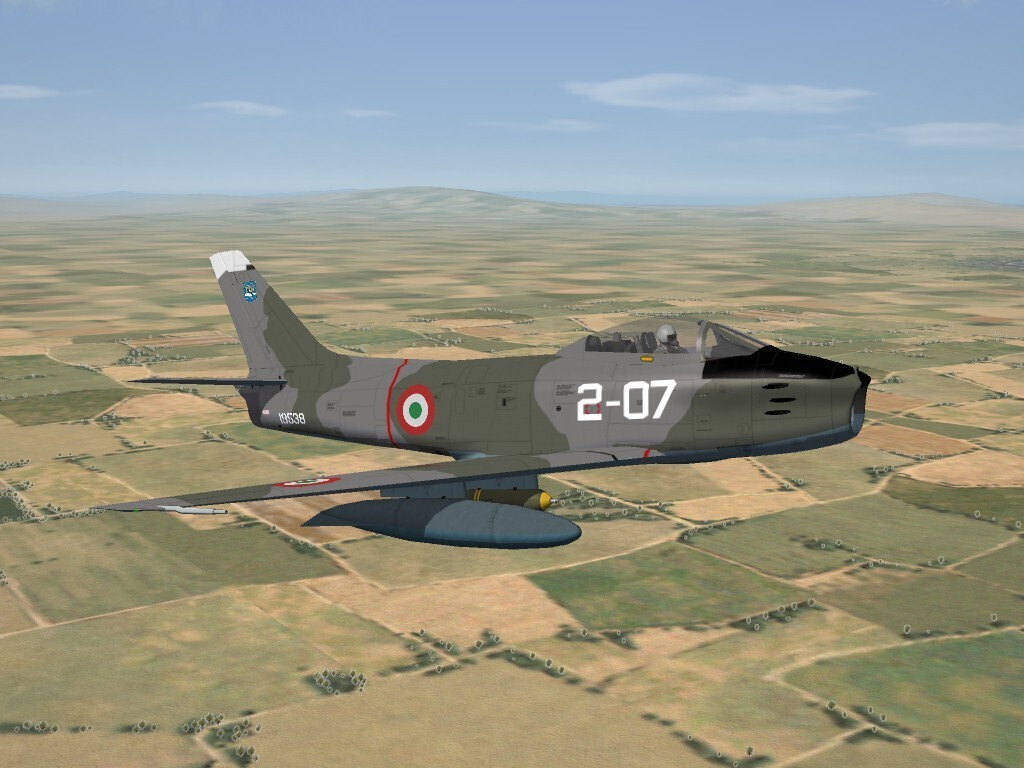 F-86E(M) 2^ Aerobrigata -Italian Air Force-