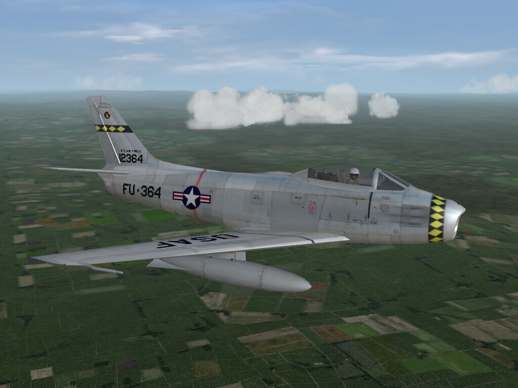 F-86F-40, 461st FDS, USAFE