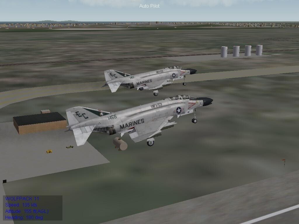 Enhanced+ Dong Hoi dawn raids: pairs takeoff, scrambling Migs, A2A-refueling