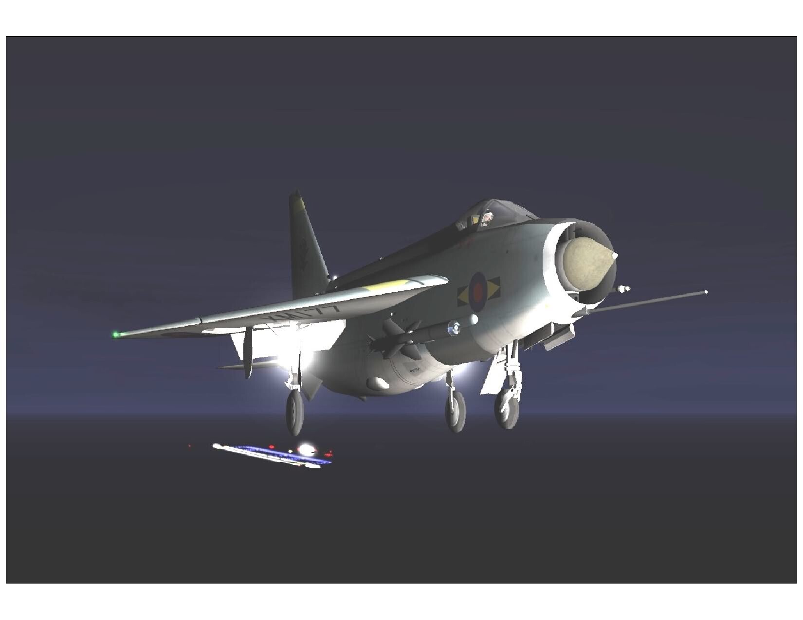 Lightning Mk6 Landing Lights etc.