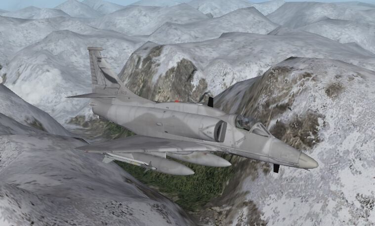 A-4AR FightingHawk by the Banidos Team updated for Strike Fighters 2