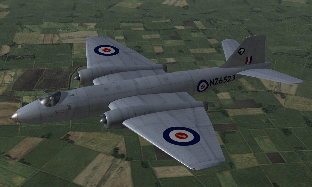 Royal New Zealand Airforce Canberra B.2 & B(I) Mk12 for SF2