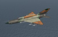 EAF Mig-21MF Late Camo