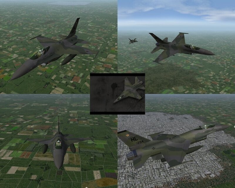 F-16A Euro Camoflage