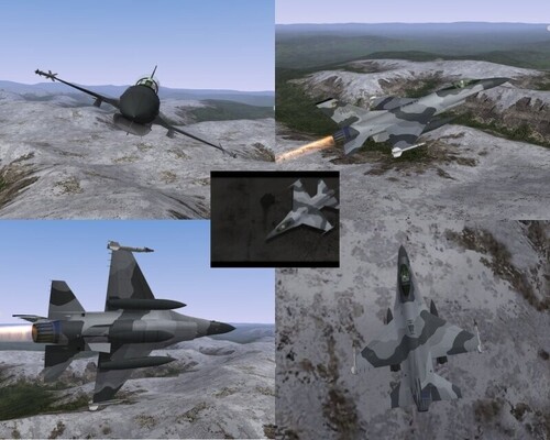 View the file F-16A Snow Camoflage scheme