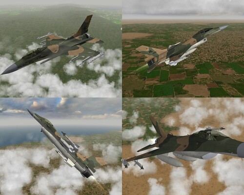 View the file F-16 Alternative Jungle (SEA) Camoflage