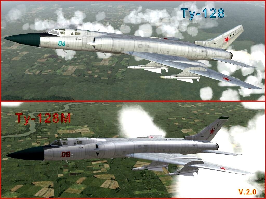 Tupolev Tu-128 & Tu-128M Fiddler