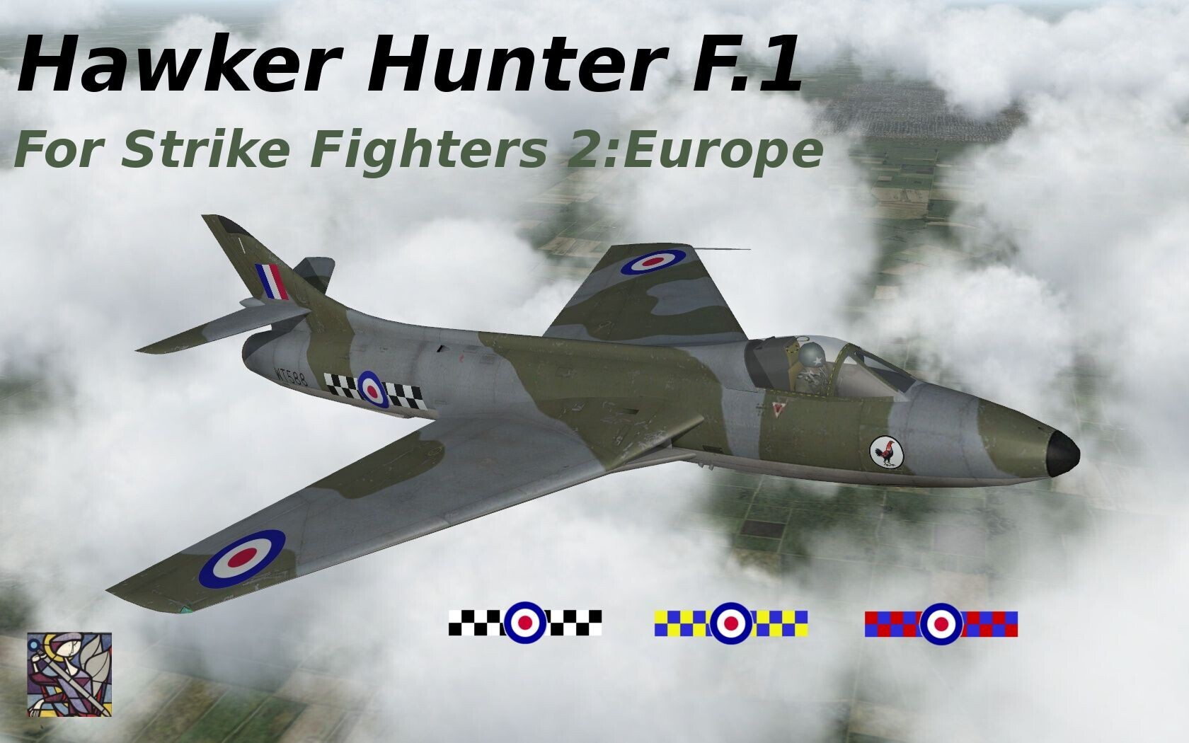 Hawker Hunter F.1 For SF2:Europe