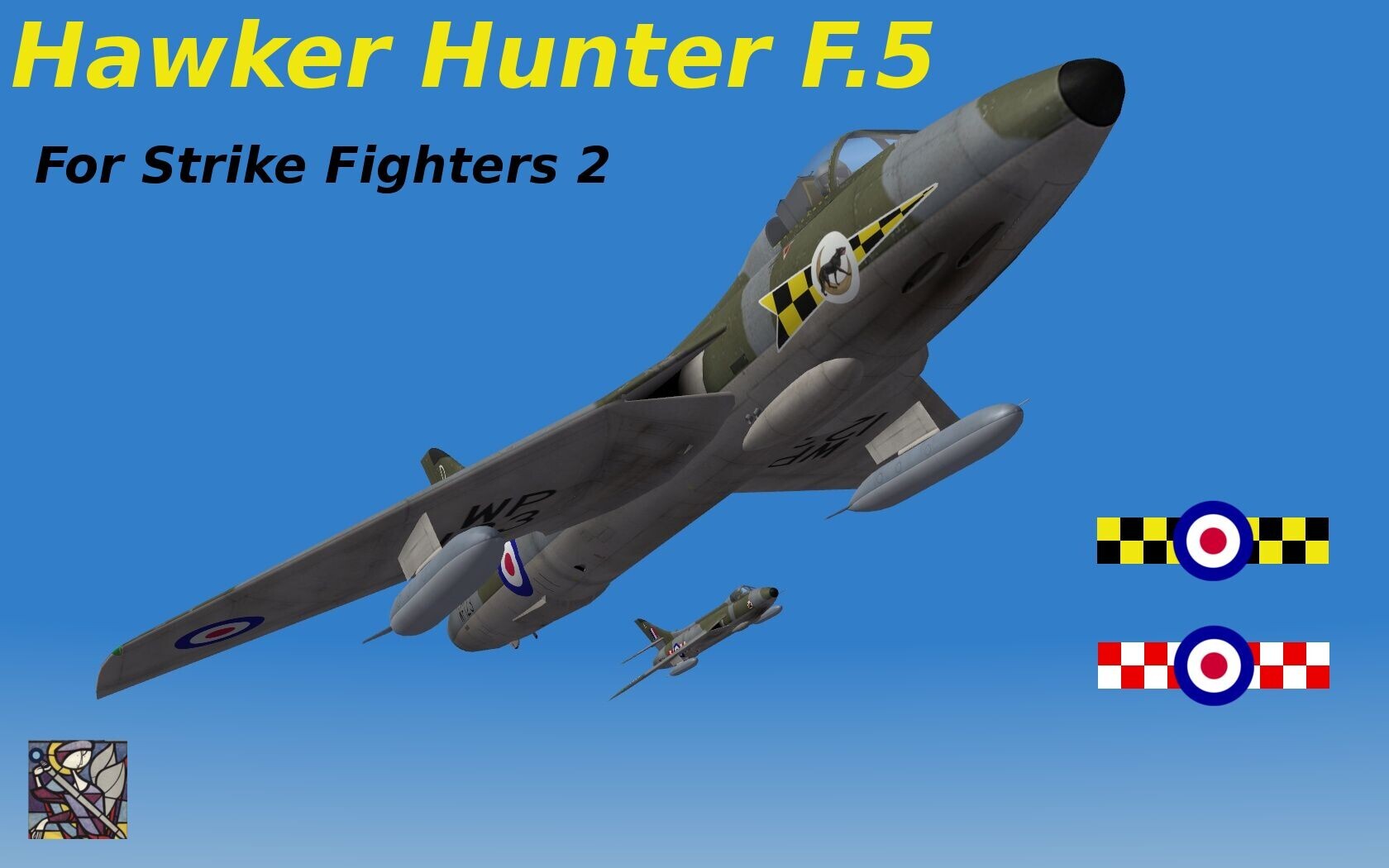 RAF Hunter F.5 for Strike Fighters 2