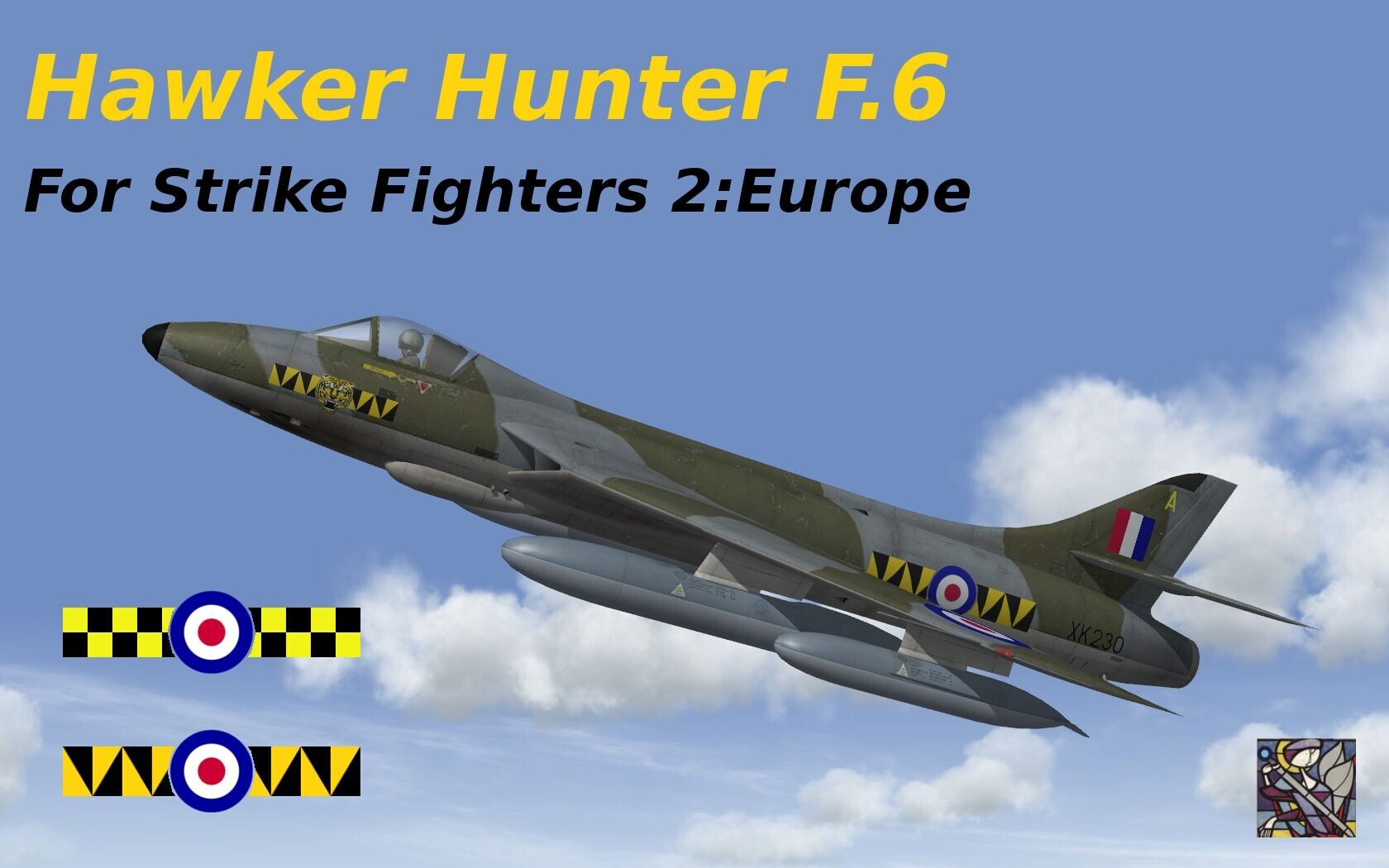 Hawker Hunter F.6 For SF2:Europe