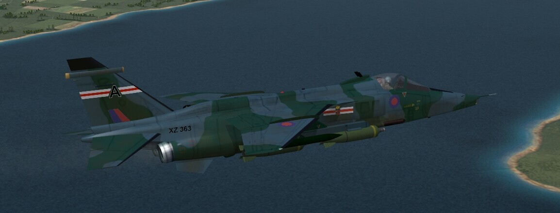 Jaguar GR1 - RAF camo touch up