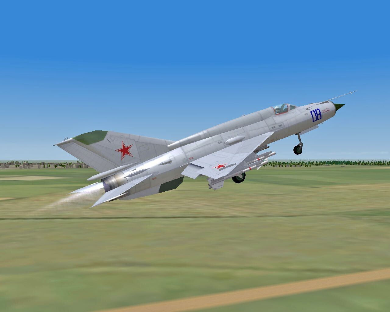 MiG-21S for a series of SF2 (3W)