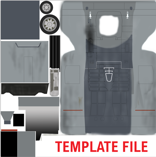 View the file F-16 Skin Templates