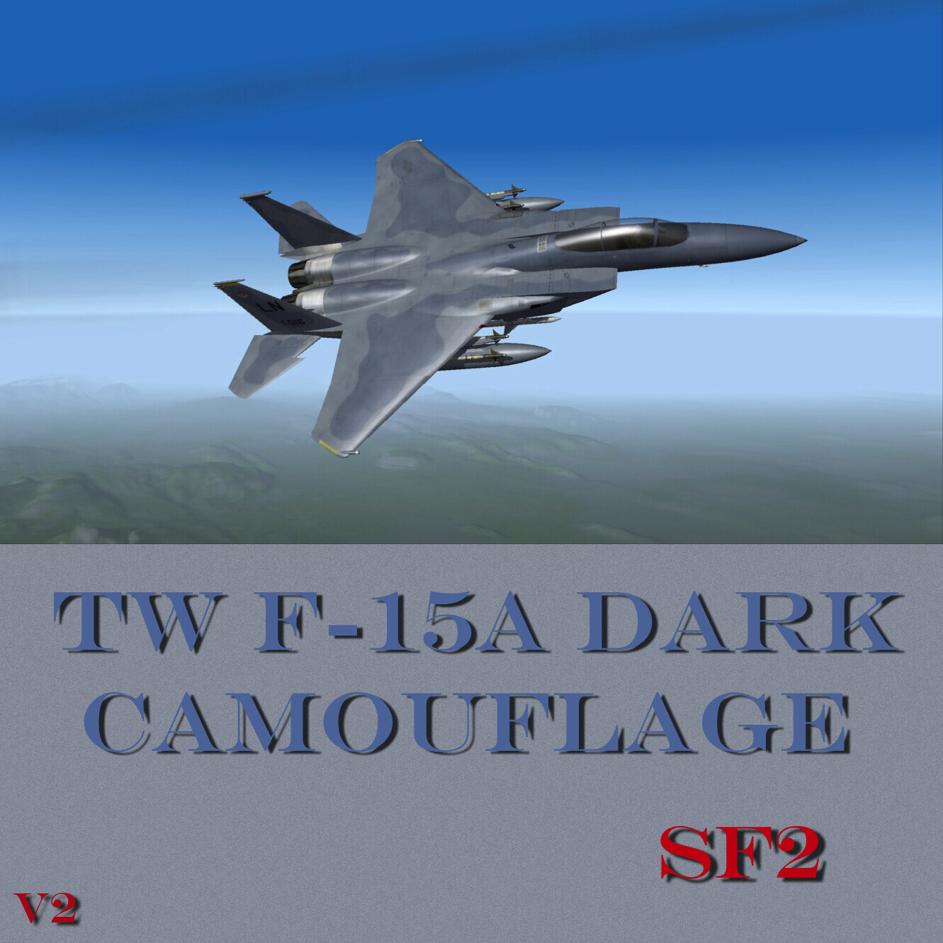 F-15A Dark Camouflage