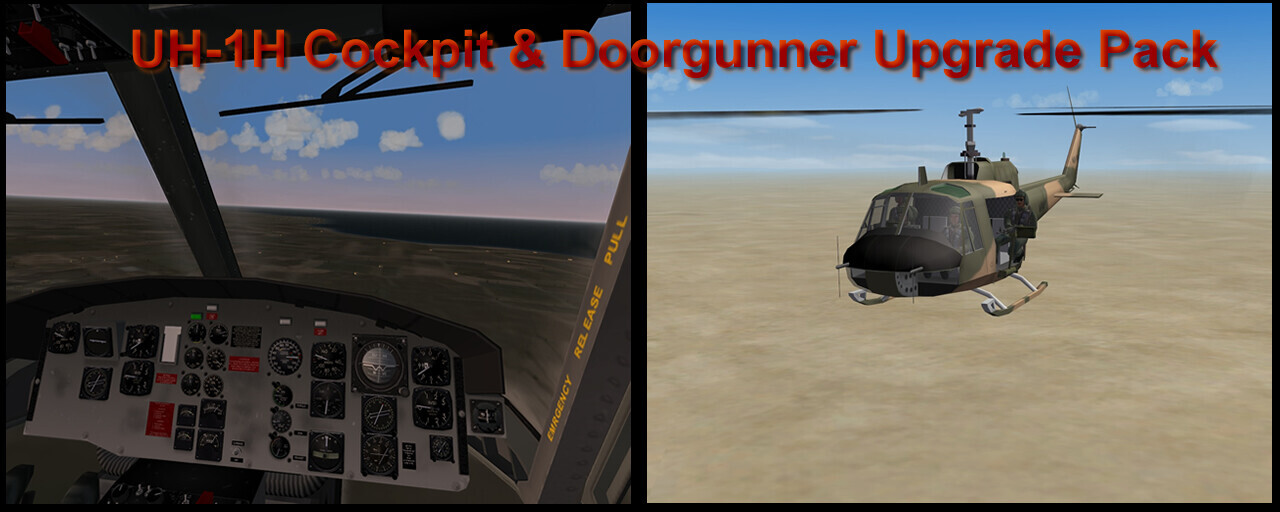 UH-1H Cockpit & Gunner Upgrade