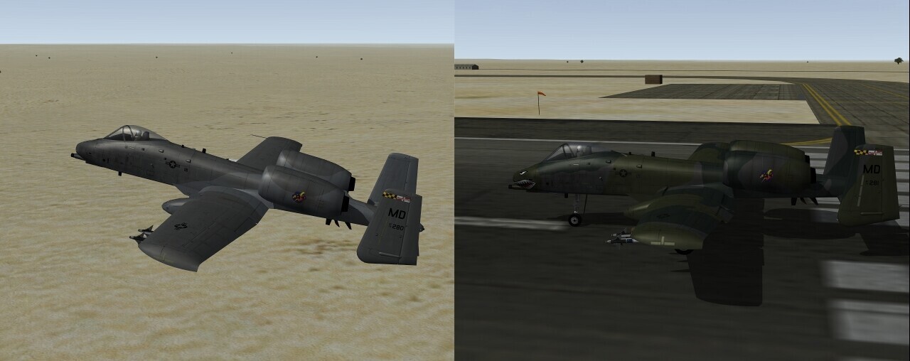 Maryland ANG Decals for Thirdwires A-10A