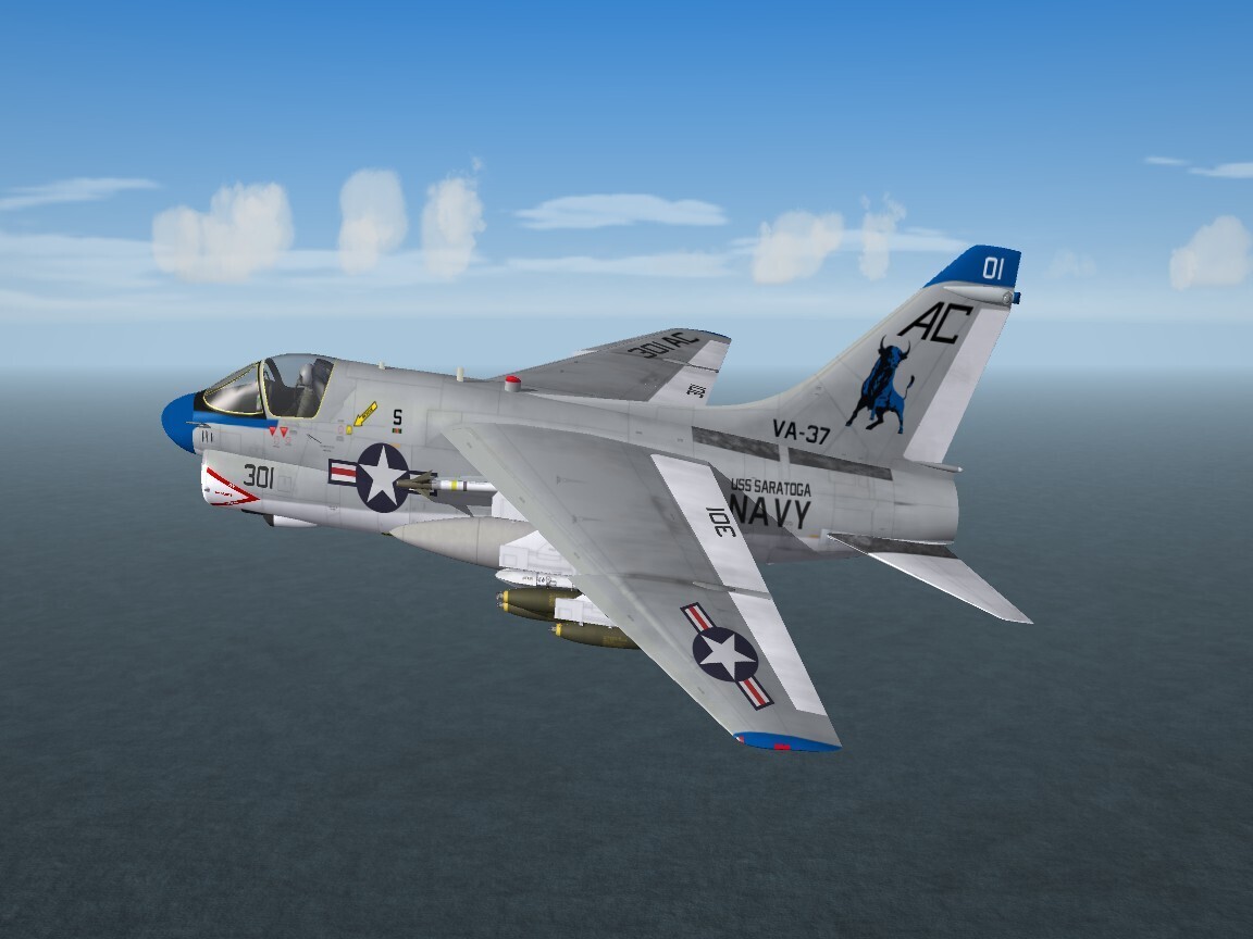 VA-37 Bulls A-7E