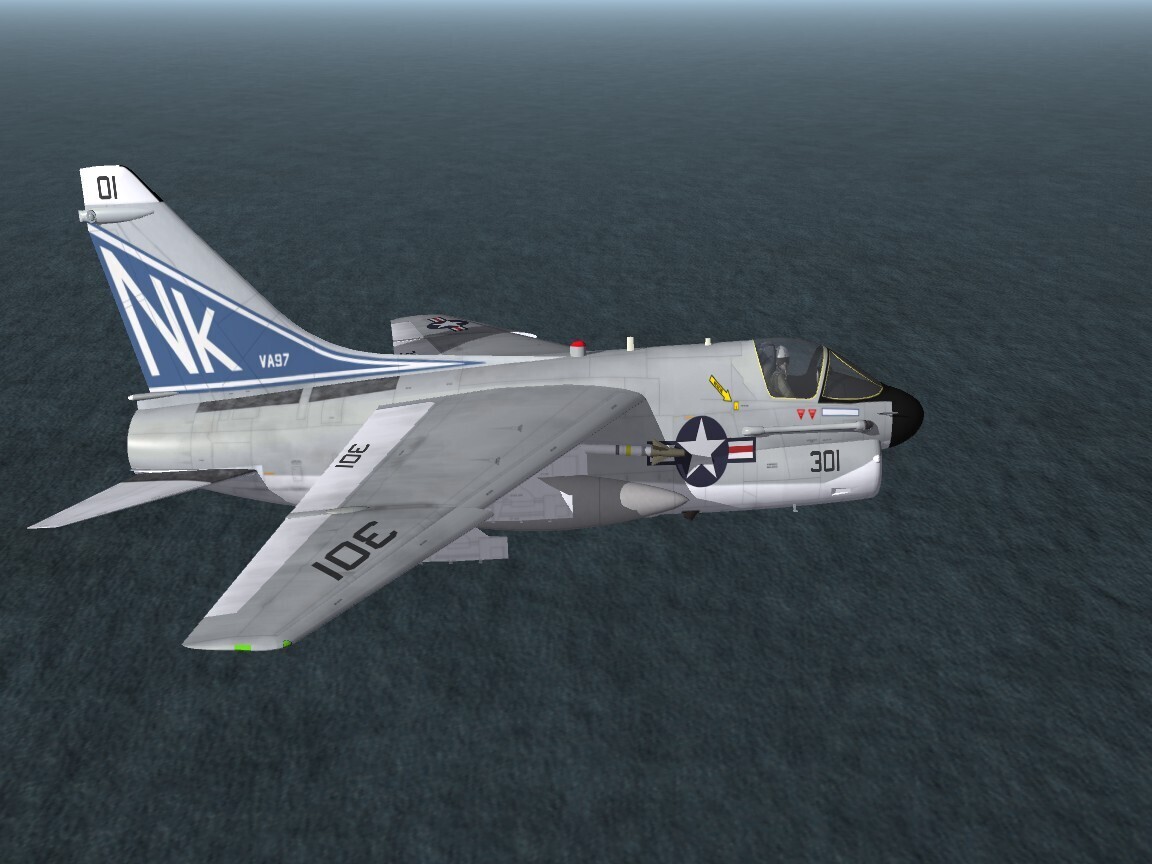 VA-97 'Warhawks' (A-7E, TMF)