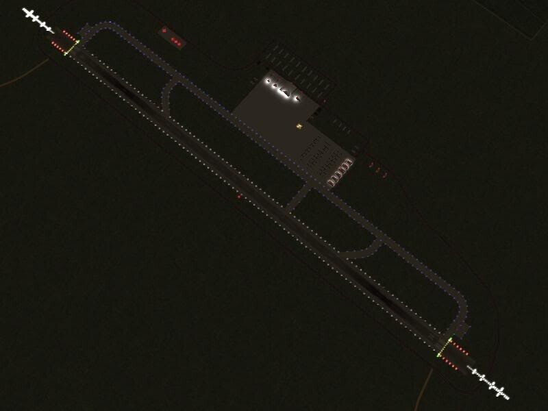 Approach and airfield lights for ALL friendly WOE airfields