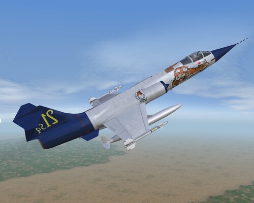 View the file F-104S The Last Starfighter - repainted