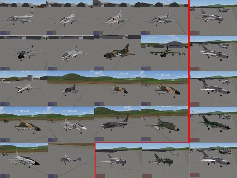 Static WOV Stock Aircraft Pack