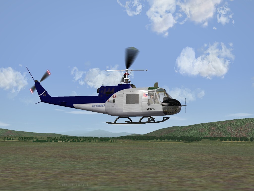 SF2 Bell 204/UH-1B "Air America" Skin for Pasko's Huey                             1 /27/2026