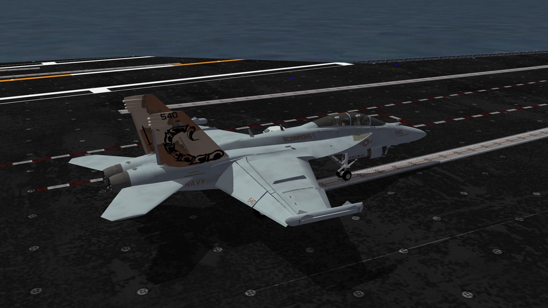 VAQ-132 CAG Operation Odyssey Dawn/Unified Protector EA-18G