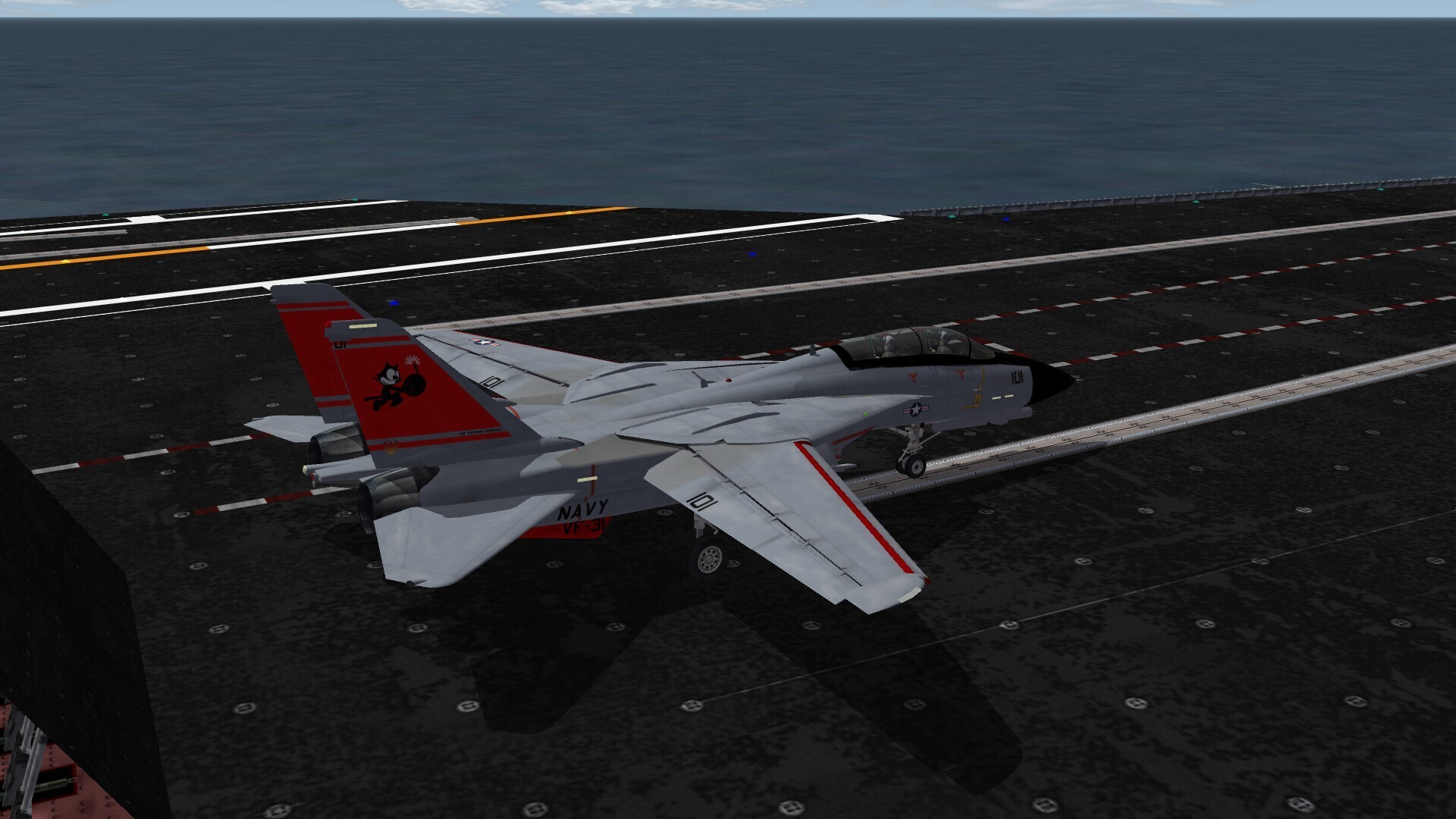 F-14 VF-31 CO Last Tour