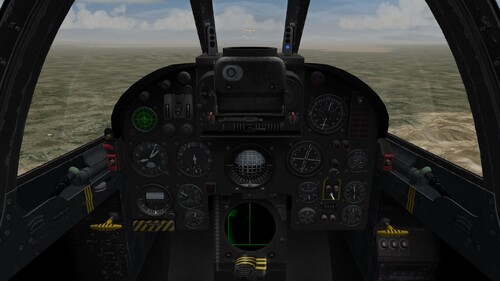 View the file Mirage IIICJ Shahak (71) Cockpit With Working RWR Display