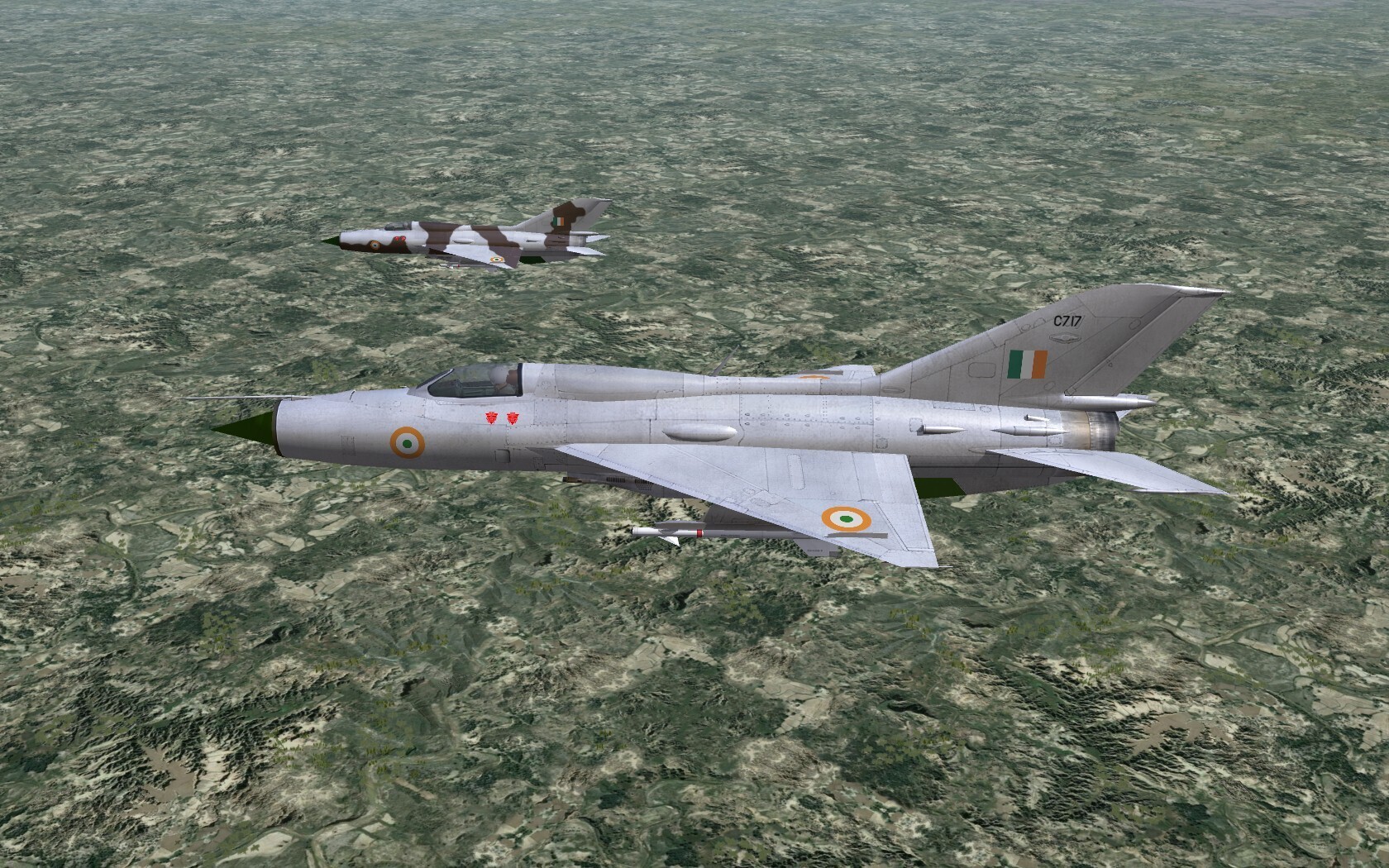 MiG-21FL Type-77 Trishul