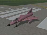 Mirage IIIC pink skin