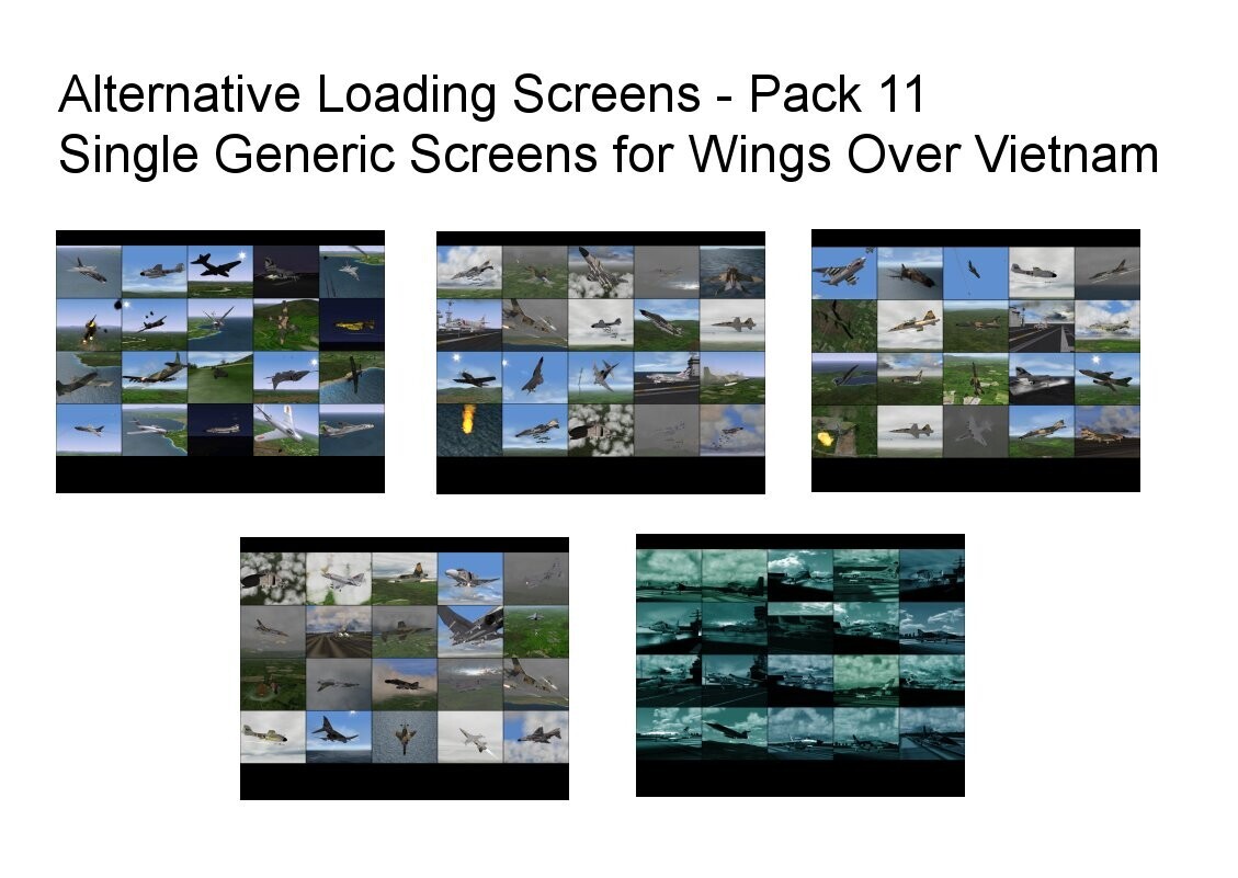 Alternative Loading Screens - Pack 11