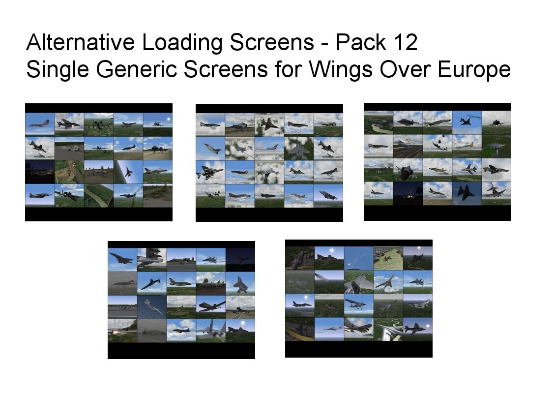Alternative Loading Screens - Pack 12