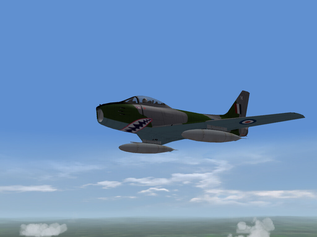 112 Sqdn RAF Sabre skin