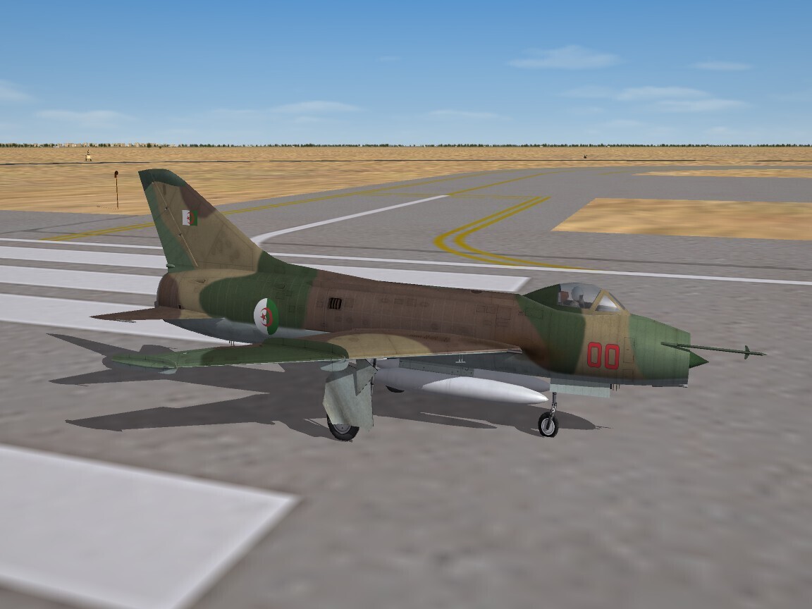 Algerian Su-7 skin