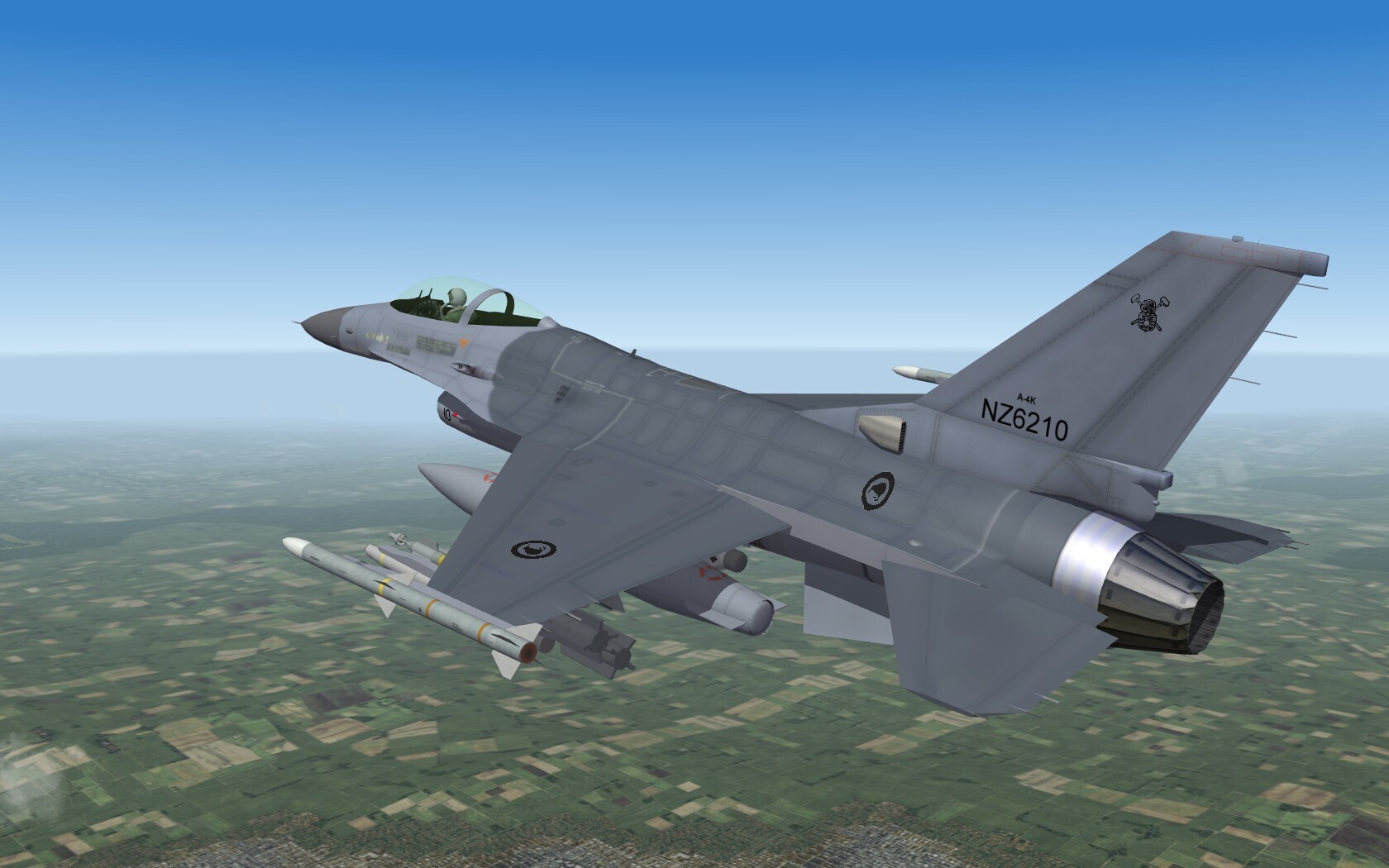 Royal New Zealand Force 'what should have been' F-16 Pack for Strike Fighters 2
