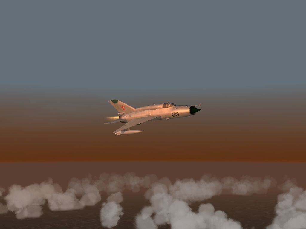 Mig-21MF Romanian Air Force