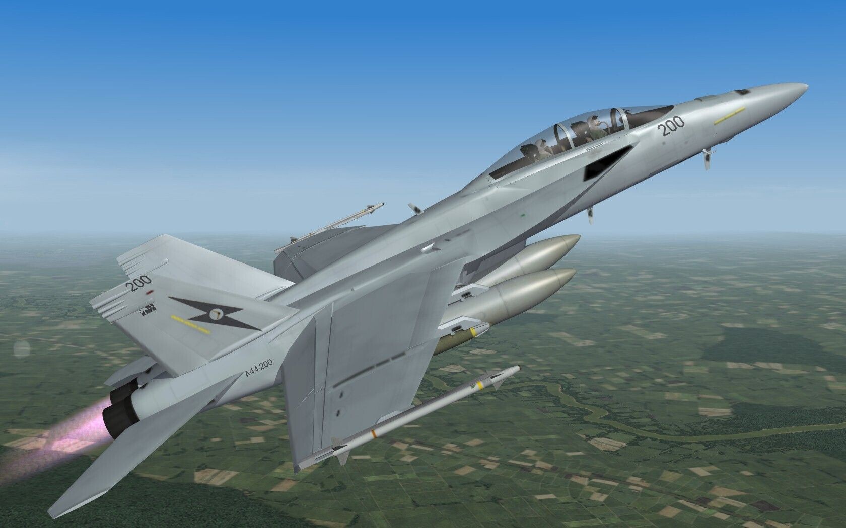 Royal Australian Air Force F/A-18F Super Hornet for Strike Fighters 2