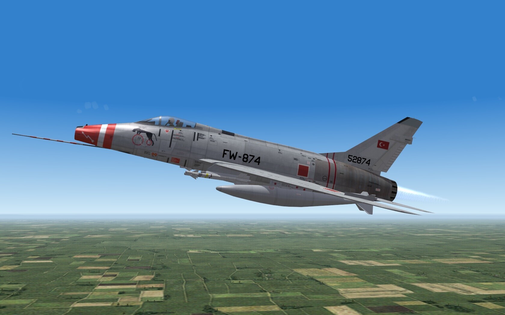F-100D TuAF