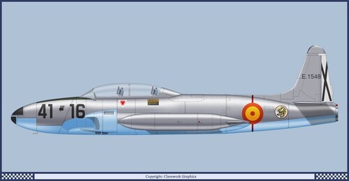 View the file T-33A del 41º grupo EdA, BA Zaragoza.