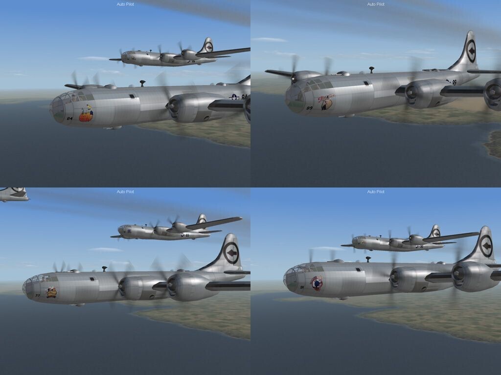 509th CBW B-29 skin